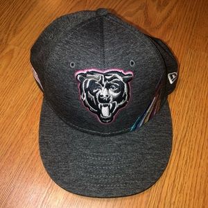 Chicago Bears Crucial Catch Breast Cancer Awareness New Era Hat Size 7